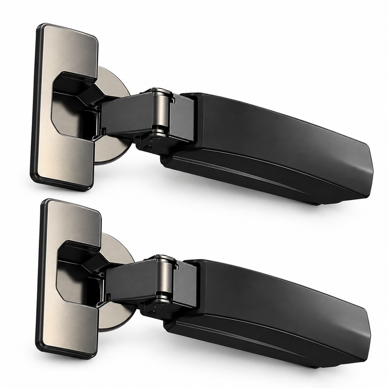 35mm Soft-Close Cabinet Hinges for Kitchen & Furniture – Black