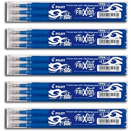 Pilot FriXion Rollerball Pen Pilot Refills Refills Cartridges Pack Various Colours, blue