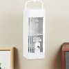Desk Night Light Fan Power Adjustable Space Saving Quiet Multifunctional