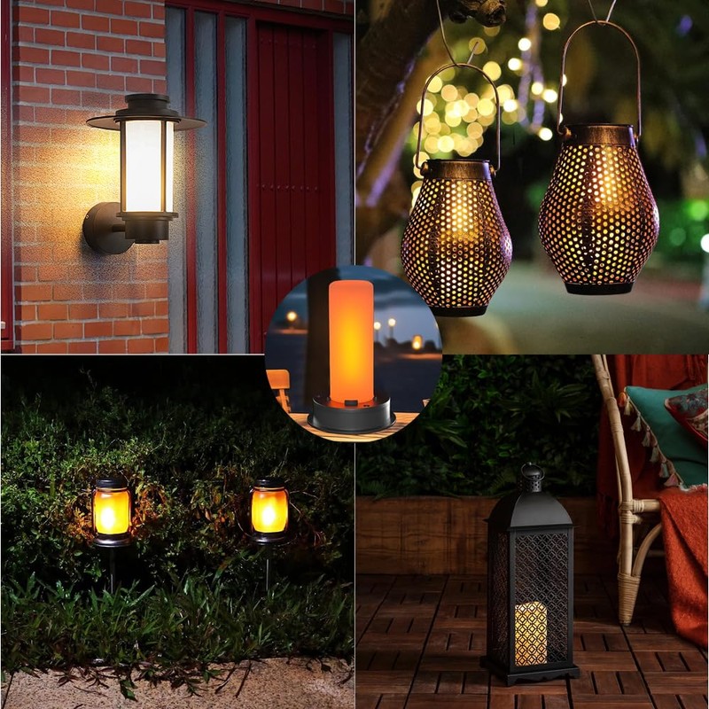 WRQIOO Solar Lights Replacement Top, 2 Pieces 8.5 cm Solar