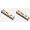 20 x Bamboo Wooden Pegs Strong Clothes Giant Pegs for