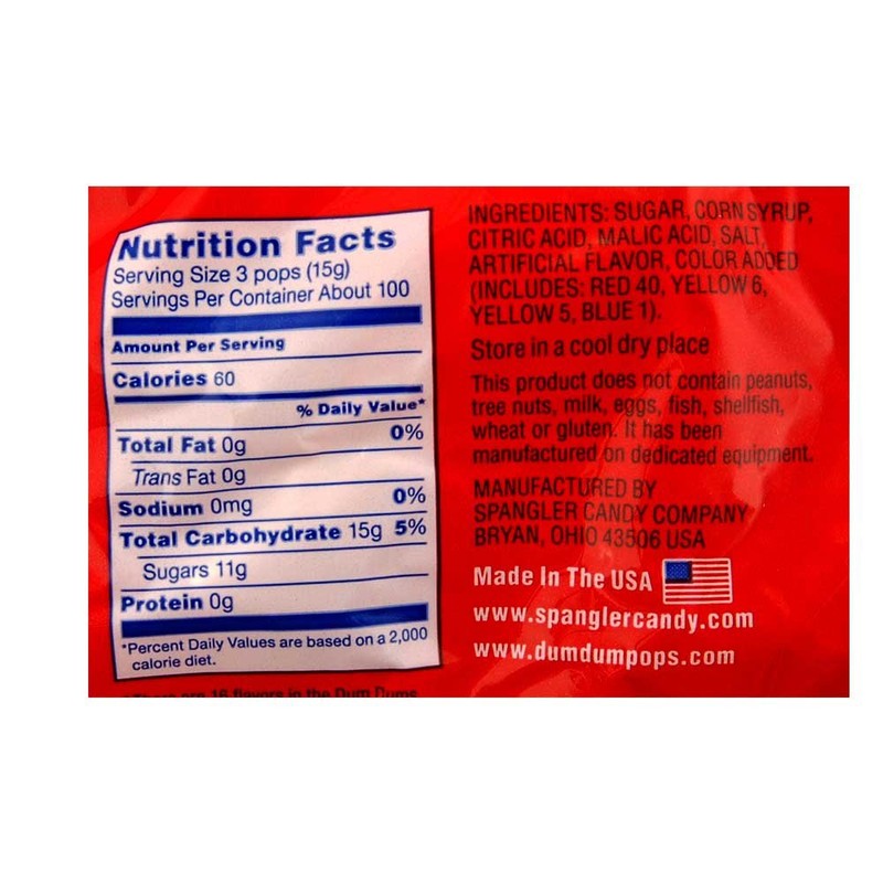 DUM DUMS Lollipops, Variety Flavor Mix, 300 Count (Pack of