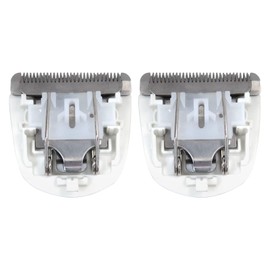 WELURE 2-Pack Trimmers Snap On Replacement Blades #2068-300 Fit for W-AHL Peanut Hair Clipper 8685, 8655, 8663, 8685-1301 Fit for Precision Cutting and Grooming - White