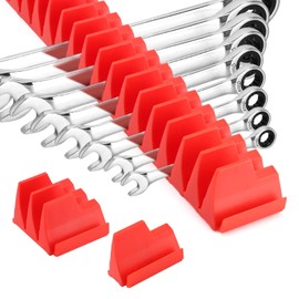 Wrench Organiser, Flexible Magnetic Wrench Holder, Holds 40 Wrenches, Improve Efficiency Magnetic Key Holder, Wall Pliers Holder for Tool Box