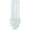 18W PLDE (4-pin) G24Q-2 Base Fluorescent Lightbulb - White