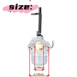 CAFEZAYO 591378 Carburetor Tune Up Kit Fits for Briggs and Stratton Nikki 697978 796321 696132 699966 695918 696133 796322 Troy Bilt Coleman Powermate 5500 5000 6000 5550 6250 6500 Generator Parts