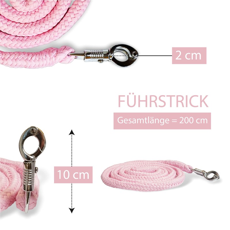 Lead Rope with Panic Hook for Horses - Tie Rope