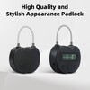 KENRONE Heart Metal Timer Lock, USB Rechargeable Timer Compact Padlock