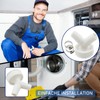 Dishwasher Washing Machine Drain Adapter Drain Washing Machine Double Connection