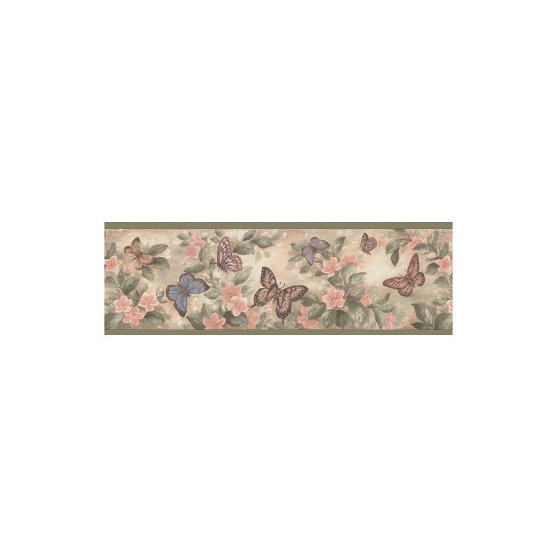 Brewster Home Fashions 137B38634 Kitchen Bath Bed Resource III Butterflies