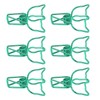 100Pcs Kitten Binder Clips Cute Animal Style Strong Clamping Hollow