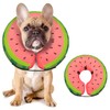 MIDOG Soft Inflatable Dog Cone, Donut E-Collar Alternative for After