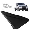 Rearview Triangle Molding Cover Black Front Mirror Side Corner Triangle