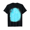 Blue Krishna With His Flute - Lord Krishna T-Shirt, black