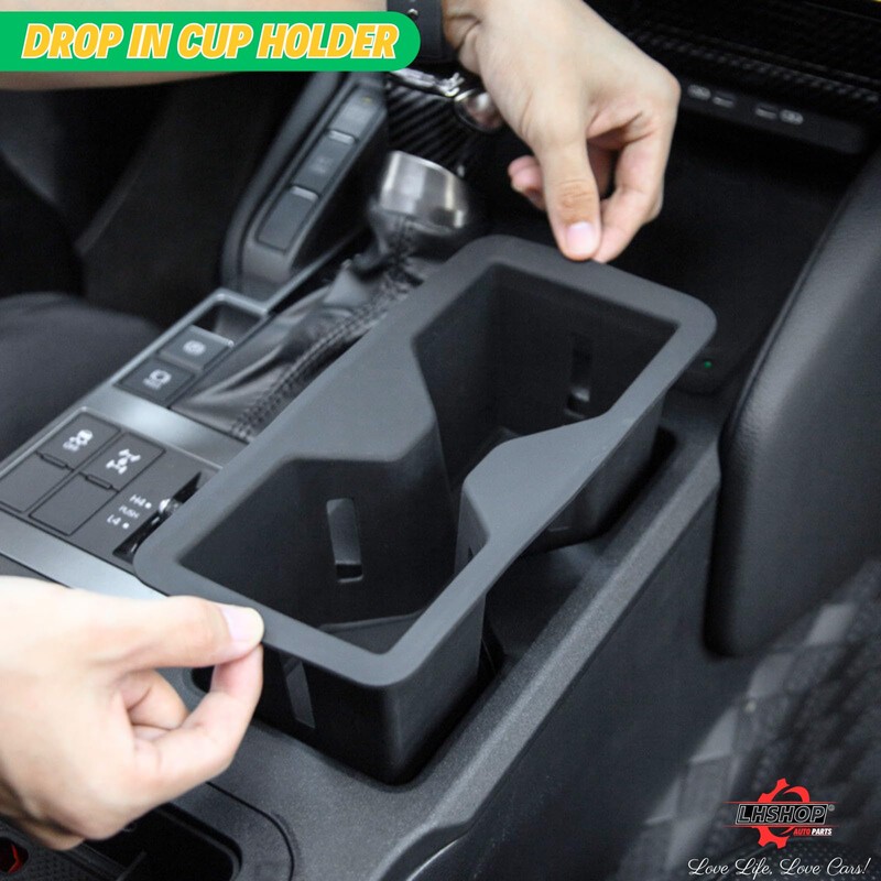 Center Console Cupholder Insert for 2025 2024 Toyota Land Cruiser