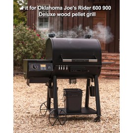 Control Panel Fit for Oklahoma Joe's Rider 600 900 Deluxe Wood Pellet Grill, Digital Controller Kit Fit for Oklahoma Joe's Wood Pellet Controller Board LCD Display, Not Fit for Large-LCD Rider DLX