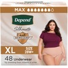 Depend Silhouette Adult Diapers, Incontinence & Postpartum Bladder Leak Underwear