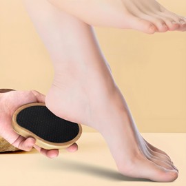 RUIFEN One Pack Foot File Set, Nano Black Technology to Remove Dead and Hard Skin for Cracked Heels, Home Pedicure Tools, Safe and Effective Foot Care (4.2 * 2.6 inches)