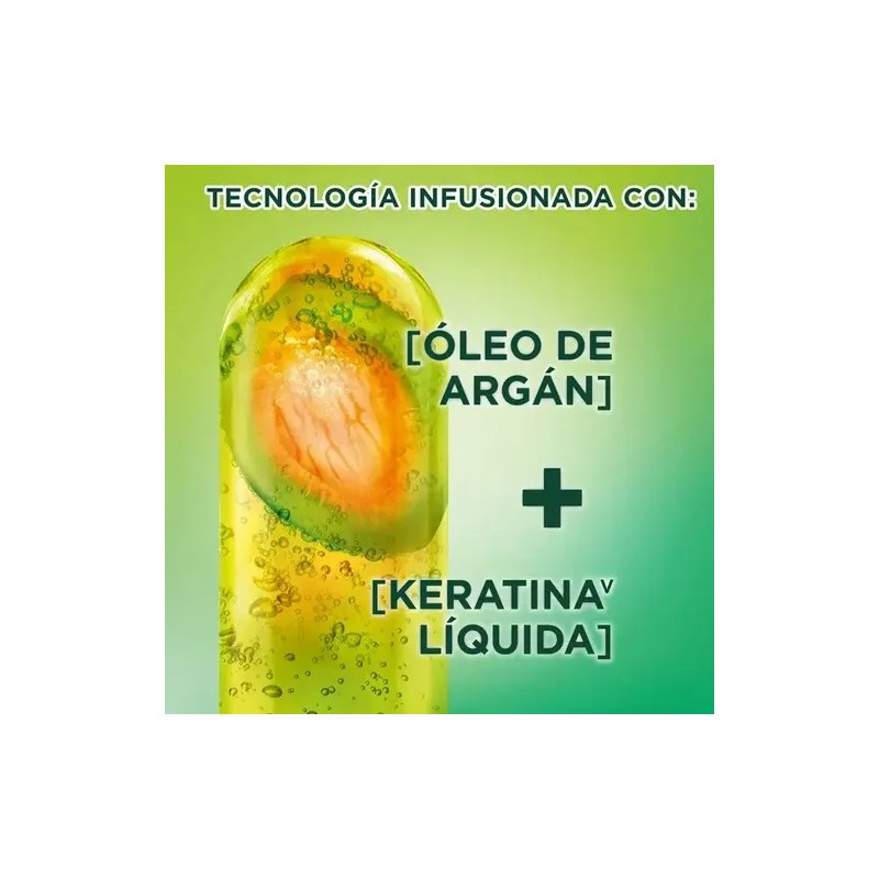 Shampoo Garnier Fructis Para Cabello Seco Y Encrespado 1l