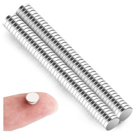 Round Strong Magnets,100 PCS 5x2mm Small Magnets Neodymium Fridge Tiny Magnets Mini Extra Strong Magnets for Whiteboards Fridge Crafts Notice Board or Picture Magnet