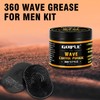 Natural Wave Pomade for Men Strong Hold, Easy Wash -