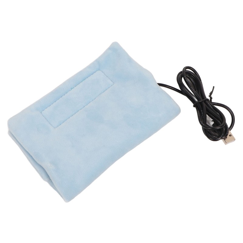 Baby Bottle Warmer Blue Cotton USB Heat Preservation Baby Feeding