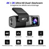 Dash Cam, 4K WiFi Dash Cam for Car, Dash Cam
