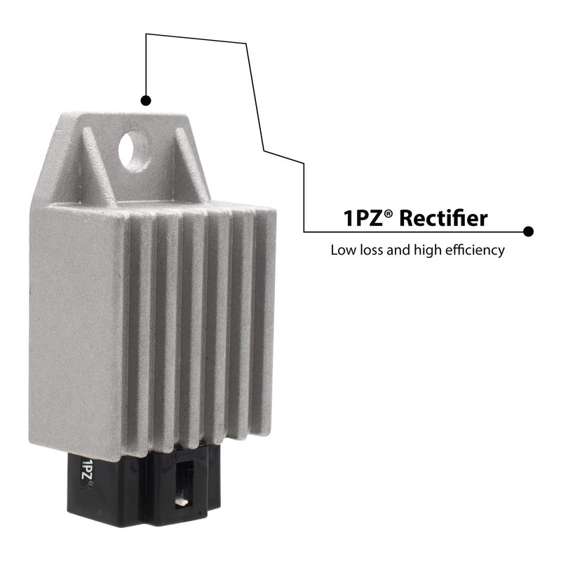 1PZ JP4-HO2 4-Pin Rectifier Regulator 12V Durable Honda Monkey Shaly
