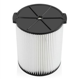 1 Pack VF4000 Replacement Filter for Ridgid Shop Vac 72947 5-20 Gallons Wet Dry Vac 6-9 Gal for Husky Vacuums Cleaner RV2400A RV2600B WD0671