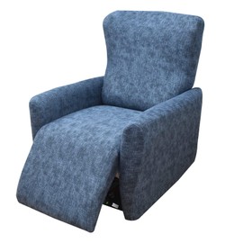 CRFATOP Stretch Recliner Cover 4-Pieces 1 Seat Recliner Chair Slipcovers Printed Fallon Collection Slipcover Recliner Lazy Boy Furniture Protector for Living Room,31
