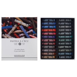 SENNELIER Extra-Soft Pastel Full Stick Set, 24-Colors, Multi
