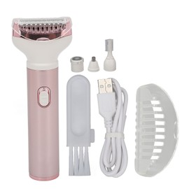 4 in 1 Hair Trimmer Women Multi Functional Trimmer Rechargeable Ladies Epilator for Eyebrow Beard Nose Body Hair