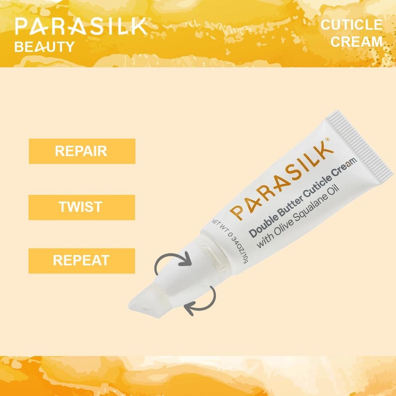 Parasilk Beauty Double Butter Cuticle Cream. Superior Antioxidant Oils &
