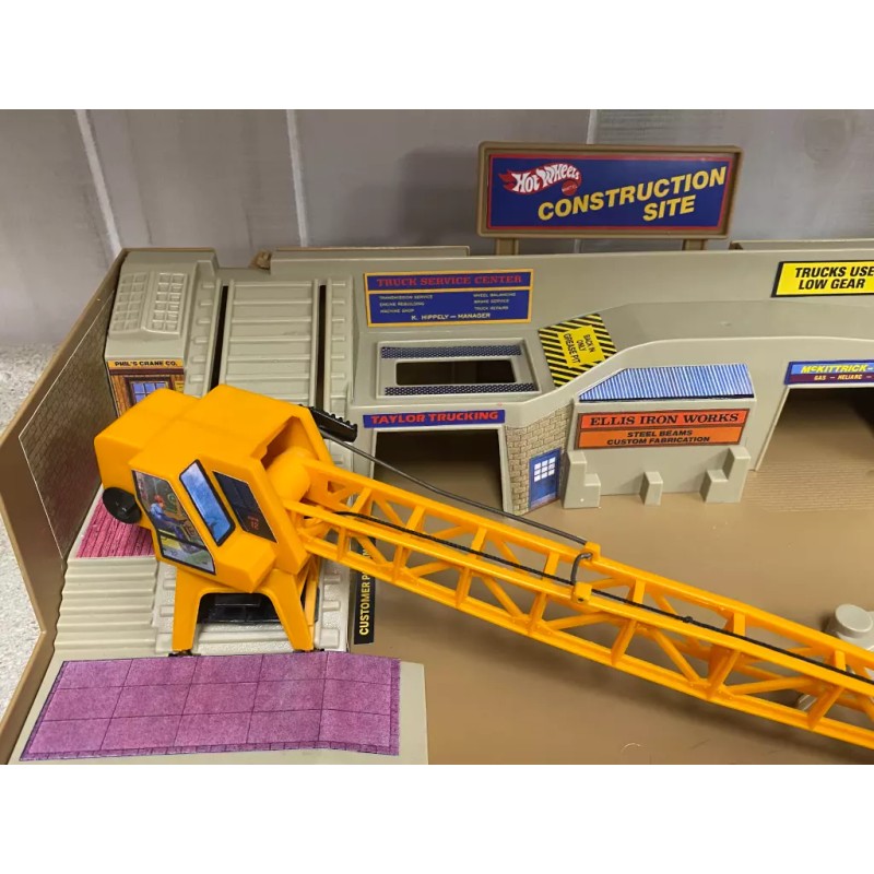 Hot Wheels "Sto & Go Construction Site" Replica Sticker Sheets