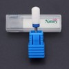 Red and Blue Ceramic Nail Cutter for Nail Drill, Ceramic