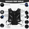 VHUTOU 5L Running Backpack, Trail Backpack, Hydration Vest with 10
