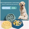 Perro de Comer Lento, Cuenco Antideslizante para Perros de Comida