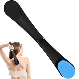 Back Brush Paint Cream Lotion Tan Applicator Back Medication Tool Back Cream Tool Folding Unisex Black