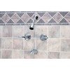 GLOBE UNION F2014501CP-JPA1 2-Metal Lever Handle Chrome Tub/Shower Faucet