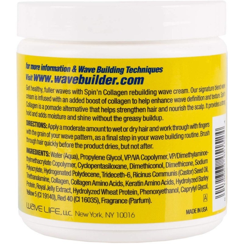 Wavebuilder Spin'n Collagen Wave Cream