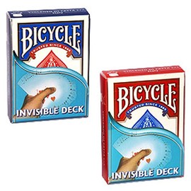 SOLOMAGIA Bicycle Invisible Deck - Blue - Card Games - Magic Tricks and Magic
