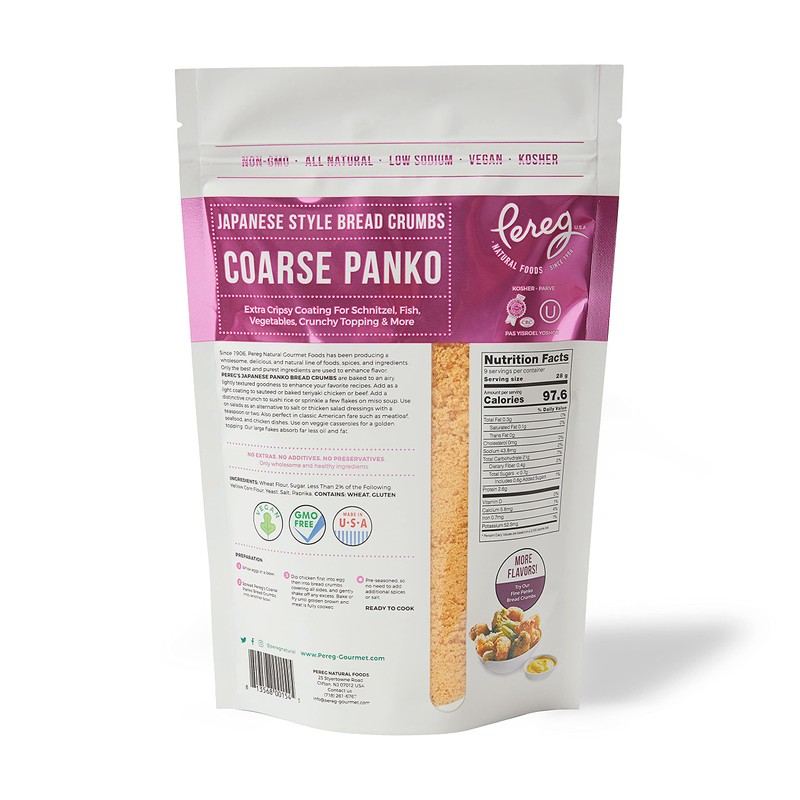 Pereg Coarse Japanese Panko Bread Crumbs (9 Oz) – Breadcrumbs