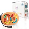 EACHHAHA Magic Bean Rotating Finger Cube, Fidget Toys, Skill Game