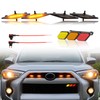 BreTrewri 4pcs Amber Led Grill Lights for 2014-2019 Toyota 4runner