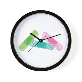 CafePress Band Aids 10" Wall Clock for Livingroom, Kitchen, or Office