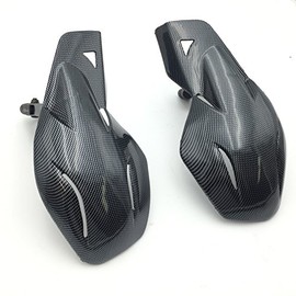 SMT Motorcycle Carbon Fiber Hard Plastic Reinforced Hand Guards 7/8" 22mm For 7/8" handlebars Honda Yamaha Suzuki KTM Polaris ATV Snowmobile and motorcycles