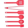 Cooking Utensils 6PCS Food Grade Silicone Heat Insulation Anti Scalding