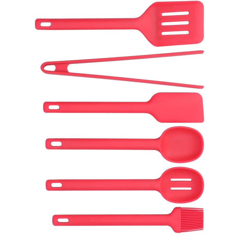 Cooking Utensils 6PCS Food Grade Silicone Heat Insulation Anti Scalding