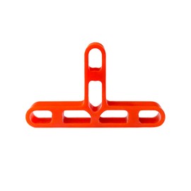 6mm (1/4") Bathroom Wall Spacer Mosaic Tile Spacer Thin Red Wall Spacer 100pcs Brick Wall Spacers (Red Color)