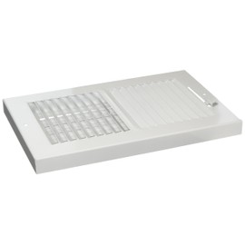 Mintcraft BB10x6w Baseboard Register White 10x6